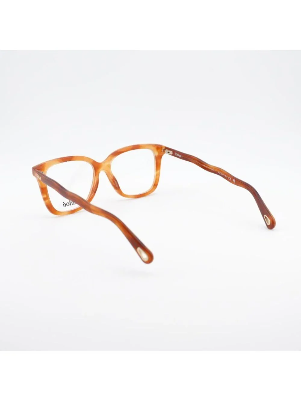 Chloe CH0090O 006 Eyeglasses Havana 52mm Square Frame